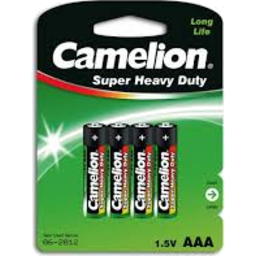 Photo of Camelion Aaa Sup H/Duty Batter 4pk