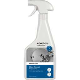 Photo of Ecostore Glass Cleaner Fragrance Free Trigger Bottle 500ml