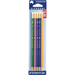 Photo of Staedtler Pencil & Eraser HB 5pk