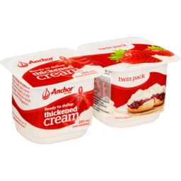 Photo of Anchor Thickened Cream Twin Pack