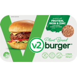 Photo of V2 Burger Made With Plants 4 Pack