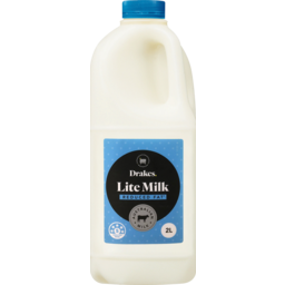 Photo of Drakes Lite Reduced Fat Fresh Milk 2l