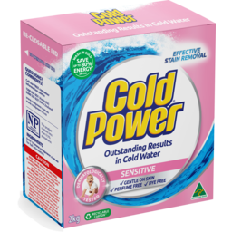 Photo of Cold Power Sensitive Pure Clean, Powder Laundry Detergent, 2kg