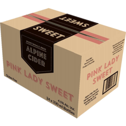 Photo of Alpine Cider Pink Lady Sweet Bottles