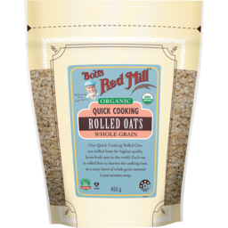 Photo of BOB'S RED MILL Quick Cook Rolled Oats 454g