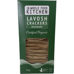 Photo of Whole Food Kitchen Lavosh Crackers - Rosemary