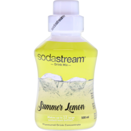 Photo of Soda Stream Syrup Summer Lemon