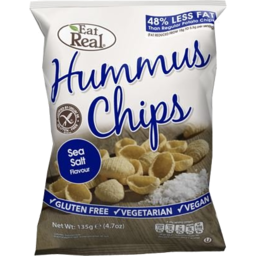 Photo of Eat Real Hummus Chips Sea Salt 135g