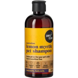 Photo of Simply Clean Pet Shampoo – Lemon Myrtle