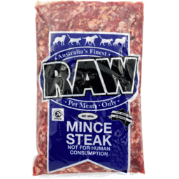 Photo of Raw Pet Steak Minced 800gm