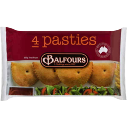 Photo of Balfours Frozen Pasty 4 Pack 600g