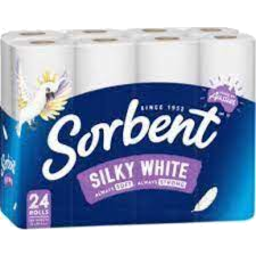 Photo of Sorbent White Toilet Tissue 3p 24's