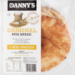 Photo of Danny's Pita Bread Original 5 Pack