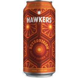 Photo of Hawkers Retro Vision Hoppy Brown Ale Can