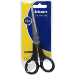 Photo of Korbond Scissors Soft Touch 6in