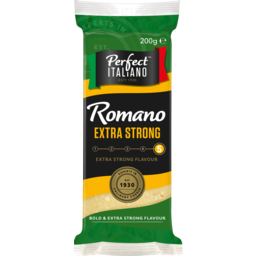 Photo of Perfect Italiano Romano Extra Strong Cheese Block 200g