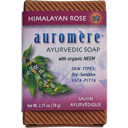 Photo of AUROMERE:AM Ayurvedic Soap Rose Neem 78g