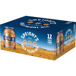 Photo of Speights Gold Medal Ale 12x330ml Cans
