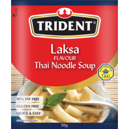Photo of Trident Laksa Flavour Thai Noodle Soup Gluten Free 50gm