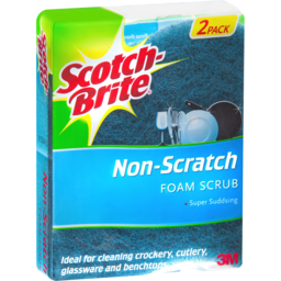 Photo of Scotch-Brite No Scratch Scrub Sponge 2pk