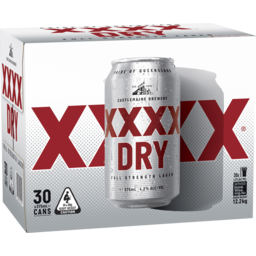 Photo of XXXX Dry Cans