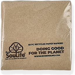 Photo of Ecosoulife Rcycld Paper Napkin 50pk
