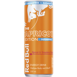 Photo of Red Bull S/Free Apricot&Straw