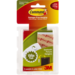 Photo of Command™ Sawtooth Picture Hangers Value Pack (17042)