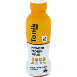 Photo of Tonik Pro Premium Protein Shake Choc Honeycomb
