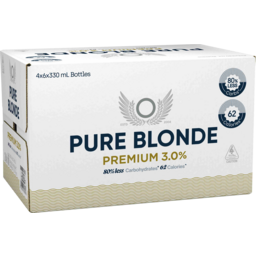 Photo of Pure Blonde Premium Mid Ultra Low Carb Bottle