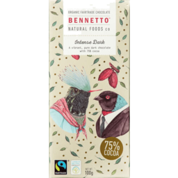 Photo of Bennetto Natural Food Co. Chocolate - Intense Dark (75% Cocoa)