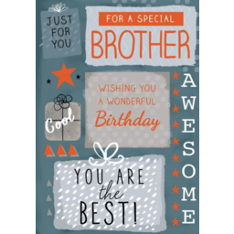Photo of Henderson Greetings Card Birthday Brother For a Special