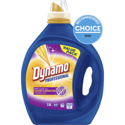 Photo of Dynamo Professional With Odour Eliminating Technology Liquid Laundry Detergent, 3.6l