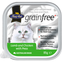 Photo of Fussy Cat Grain Free Lamb & Chicken With Peas Loaf Wet Cat Food