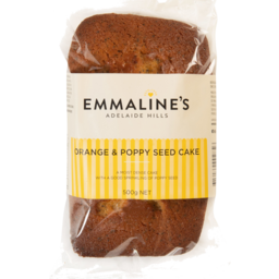 Photo of Emmalines Orange & Poppy Seed Cake 500gm