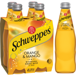 Photo of Schweppes Orange & Mango With Natural Mineral Water