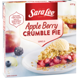 Photo of Sara Lee Pie Apple Berry Crumble 600g