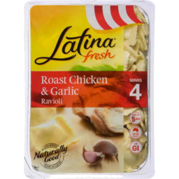 Photo of Latina Fresh Roast Chicken & Garlic Ravioli 625g