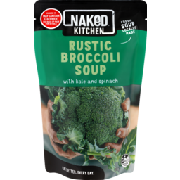 Photo of Naked Kitchen Soup Rustic Broccoli With Kale And Spinach