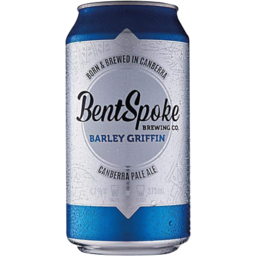 Photo of BentSpoke Barley Griffin Pale Ale Can 375ml