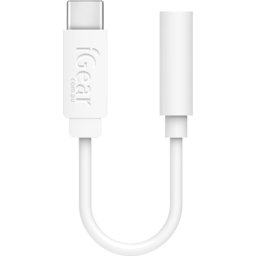 Photo of iGear Earphone Adaptor USB -C WHITE