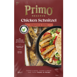 Photo of Primo Reserve Tomato & Herb Chicken Schnitzel