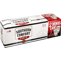 Photo of Southern Comfort & Cola 12x375ml
