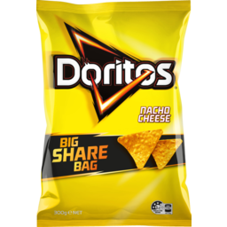 Photo of Doritos Corn Chips Party Bag Nacho Cheese 300g