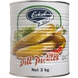 Photo of Eskal Dill Pickles Tin 540gm