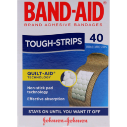 Photo of Johnson & Johnson Band-Aid Tough Strip 40