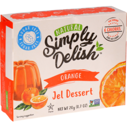 Photo of Simply Delish Orange Jel Dessert 20g