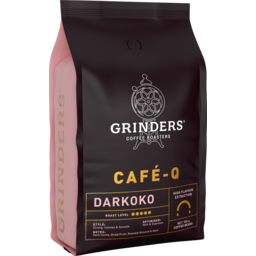 Photo of Grinders Coffee Café-Q Beans Darkoko 500g 500g