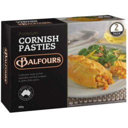 Photo of Balfours Frozen Cornish Pasty 2 Pack 400g 400g