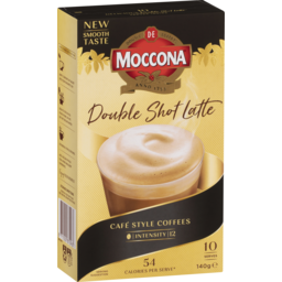 Photo of Moccona Café Classics Double Shot Latte Coffee Sachets - 10pk